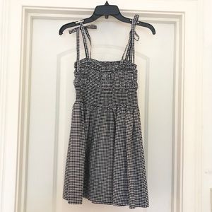 Forever 21 Smocked Gingham Dress Size S